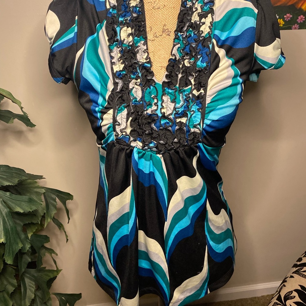 Blue blouse